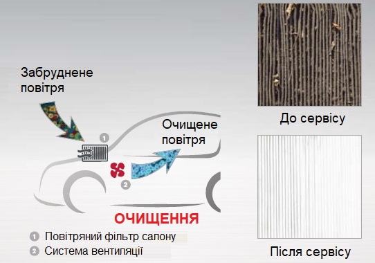 Моторне масло та масляний фільтр