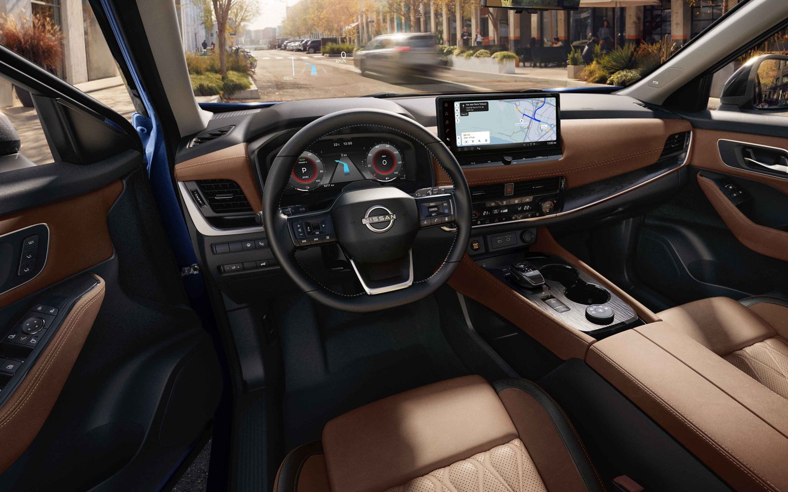 Салон оновленого Nissan X-Trail